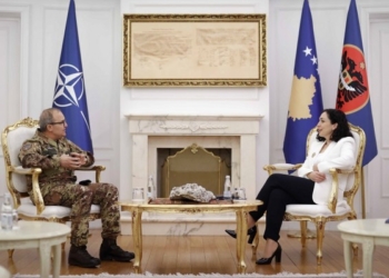 ​Osmani takoi komandantin e ri të KFOR-it