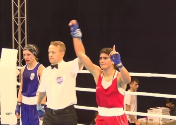 Donjeta Sadiku fiton bindshëm ndaj boksieres greke në Kampionatin Evropian