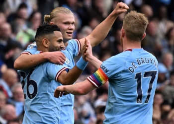 City në “duartë” e Haaland ndaj Brighton, Evertoni fiton sfidën me Crystal Palace