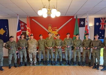 FSK fiton medaljen e argjendtë në garën ushtarake “Cambrian Patrol ‘22”