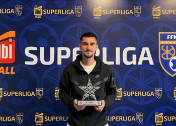 Meriton Korenica fiton çmimin “Ylli i Javës” në Superligë