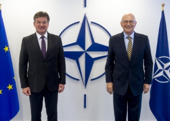 Lajçak dhe zv.sekretari i NATO-s flasin për dialogun Kosovë – Serbi