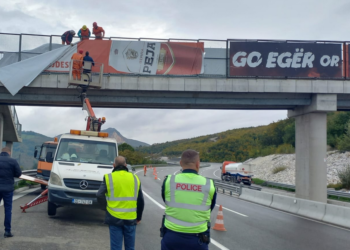 Nis heqja e reklamave në autostradat e Kosovës