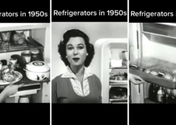 Një reklamë e një frigoriferi të viteve 1950 po bëhet hit në TikTok