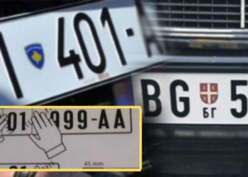 Qeveria përsërit: Nga 1 nëntori 2022 do të shqiptohet “masa e qortimit” për targat ilegale