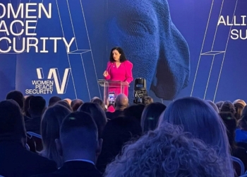 Osmani bënë thirrje për më shumë siguri për gratë në hapje të Forumit për Gratë, Paqe dhe Siguri