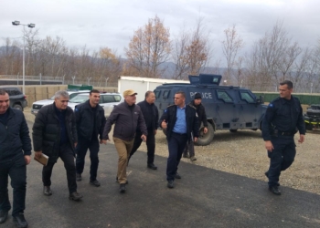 Sveçla viziton Jarinjen e Bërnjakun: Pashë motivim të lartë te policët