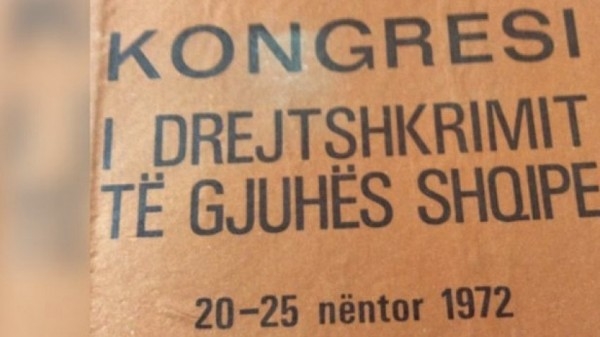 50 vite nga Kongresi i Drejtshkrimit të Gjuhës Shqipe