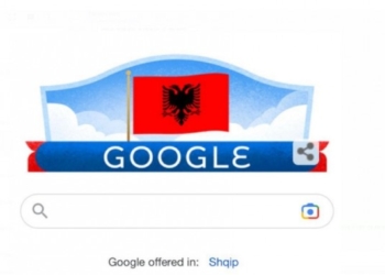 Google nderon shqiptarët në 110-vjetorin e pavarësisë së Shqipërisë