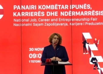 ​Hajdari: Kosova ka potencial kryesor rininë por mungon aftësimi profesional