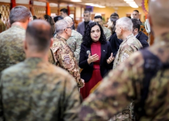 Osmani falënderon amerikanët që kanë shërbyer në Kosovë