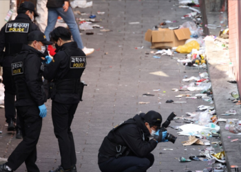 Policia jugkoreane merr përgjegjësinë për tragjedinë në festën e Halloween-it