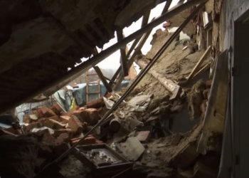 Fshati ukrainas i fshirë nga “faqja e dheut”