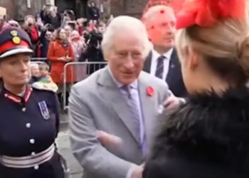 Mbreti Charles dhe gruaja e tij sulmohen me vezë