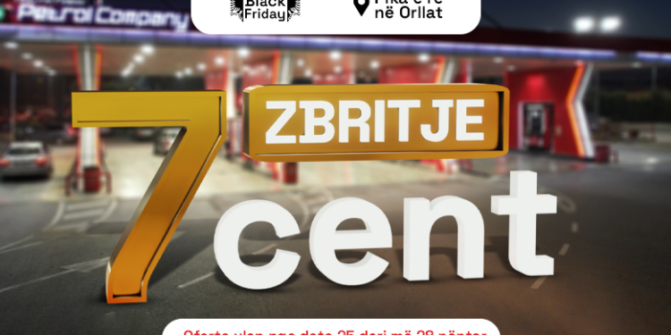Petrol Company, 7 cent më lirë për Black Friday, Festën e Flamurit dhe hapjen e pikës së re në Orllat