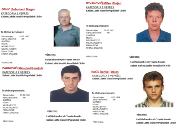 Shpallen në kërkim gjashtë persona për krime lufte kundër popullsisë civile