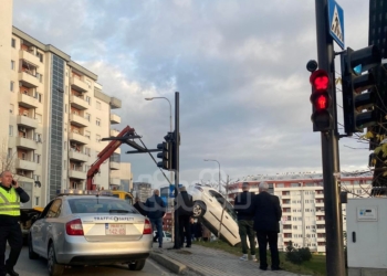 Aksident te Komuna e re në Prishtinë