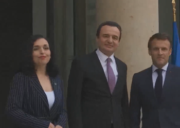 Nis takimi i Kurtit e Osmanin me presidentin Macron