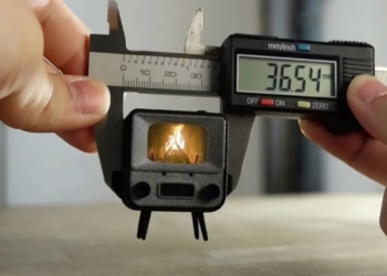 Prezantohet televizori sa një pullë poste