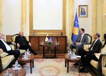Konjufca e vlerësoi të rëndësishëm bashkëpunimin me Vatikanin në integrimin e Kosovës