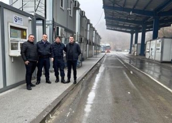 Drejtori i Byrosë së Sigurimeve viziton pikën kufitare në Jarinjë dhe Bërnjak