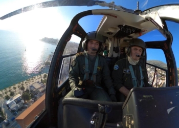 Pilotët e Njësisë së Aviacionit të FSK-së, përfundojnë me sukses trajnimin e fluturimit me helikopter në Shqipëri