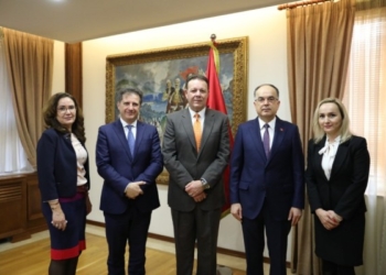 Begaj pret përfaqësues të Këshillit Koordinues të Diasporës