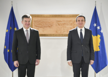 Kurti në takim me Lajçakun rithekson njohjen reciproke në qendër në marrëveshjen Kosovë-Serbi