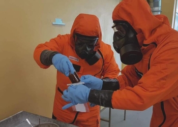 Specialistët e FSK-së trajnohen në Institutin e Kërkimeve Ushtarake për Materiet e Rrezikshme Çeki