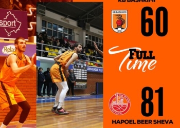 Humbja e katërt radhazi në BIBL për Bashkimin, mposhtet nga Hapoel Beer Sheva