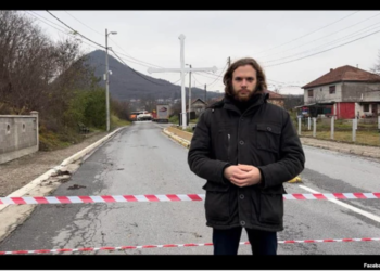 Luftëtari i dënuar në Donbas, në barrikadat në veri të Kosovës