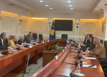 Deputetët takohen me një delegacion nga Parlamenti i Mbretërisë së Bashkuar