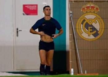 Cristiano Ronaldo duke u stërvitur individualisht në “Valdebebas” të Madridit