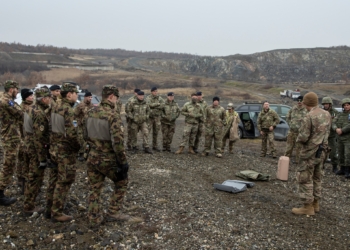 Ushtarët e FSK-së stërviten bashkë me ushtarë të Gardës Amerikane