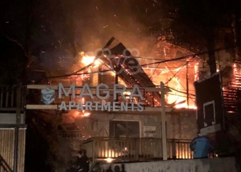 Përfshihet nga zjarri një apartament në Bogë