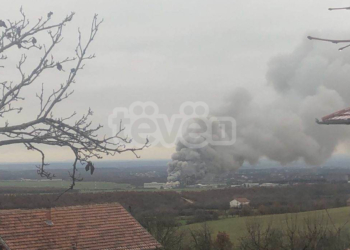 Digjet një objekt në kazermën e FSK-së në Istog