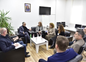 Vitia vizitoi sot ShSKUK-në, uron u.d. Arenliu – Hoxha për detyrën e re