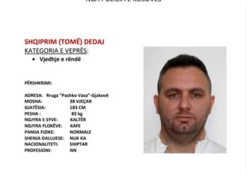 Policia kërkon ndihmën e qytetarëve në gjetjen e këtij personi