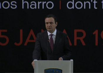 Kurti: Reçaku u shndërrua në argumentin më të pakontestueshëm për intervenimin  e NATO-s