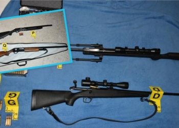 Vidhet ari, pistoleta e snajper në një shtëpi në Ferizaj