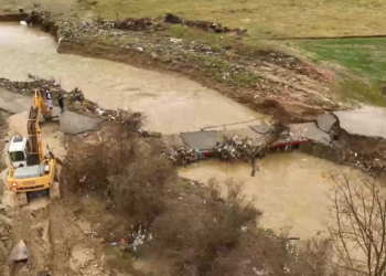 Tri ura në Llaushë të Skenderajt jashtë funksionit, shkak vërshimet