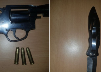 Policia sekuestron një armë zjarri dhe një thikë në Prishtinë