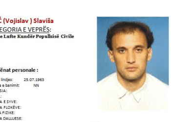 Policia shpall në kërkim për krime lufte të pandehurin serb