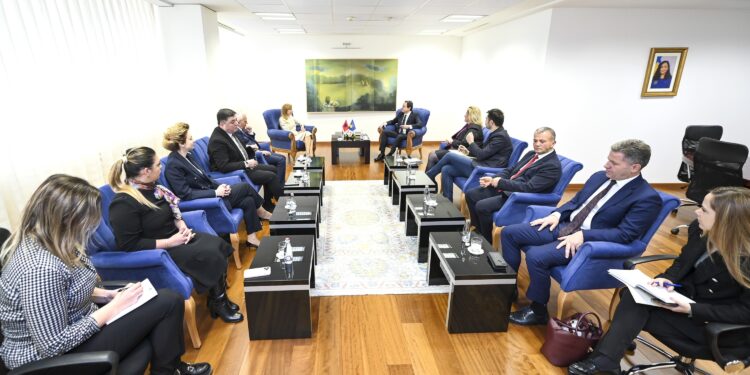 Kurti flet për rëndësinë e bashkëpunimit në politikën e jashtme me deputetët nga Shqipëria