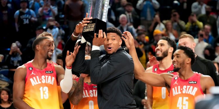 NBA: Ekipi Giannis mposht atë të LeBron në “All-Star Game”, Jayson Tatum vendos rekord të ri në finalen e yjeve!