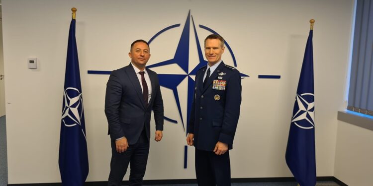 Mehaj në selinë e NATO-s prezantoi objektivat për zhvillimin e FSK-së