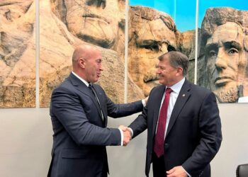 Haradinaj takon senatorin Rounds: Kërkon mbështetje për procesin e Partneritetit për Paqe dhe anëtarësimin ne NATO