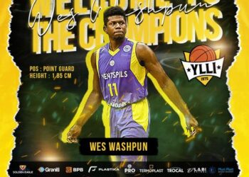 Ylli zyrtarizon lojtarin amerikan Wes Washpun