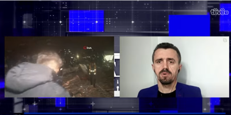 Gazetari Brahaj: 200 tërmete brenda 20 orëve në Turqi