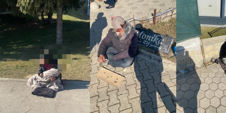 Policia shqipton fletëparaqitje ndaj tetë lëmoshë-kërkuesve në Skenderaj